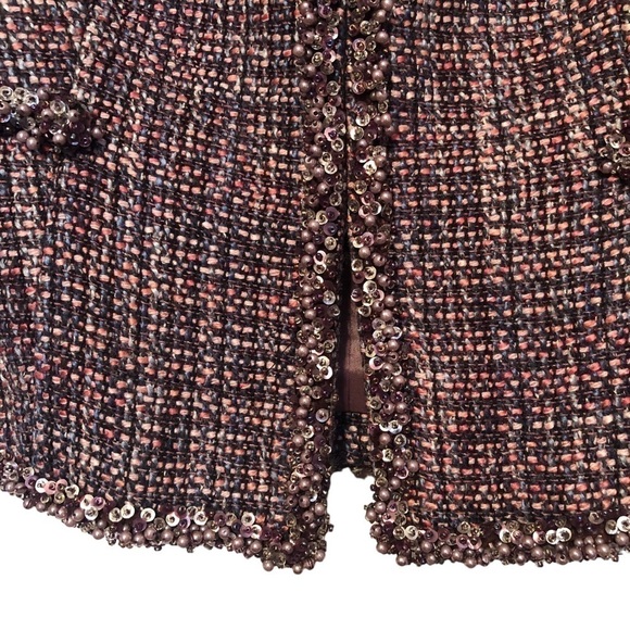 Andrea Behar tweed jacket size 8 - Picture 5 of 11